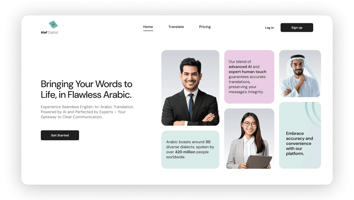 Alef Digital overlay