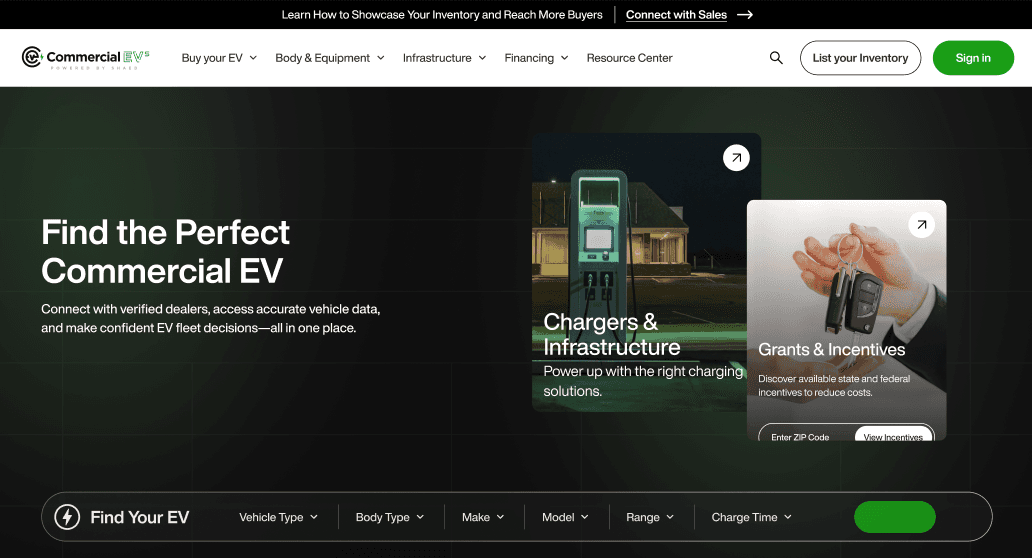 Commercial Evs overlay